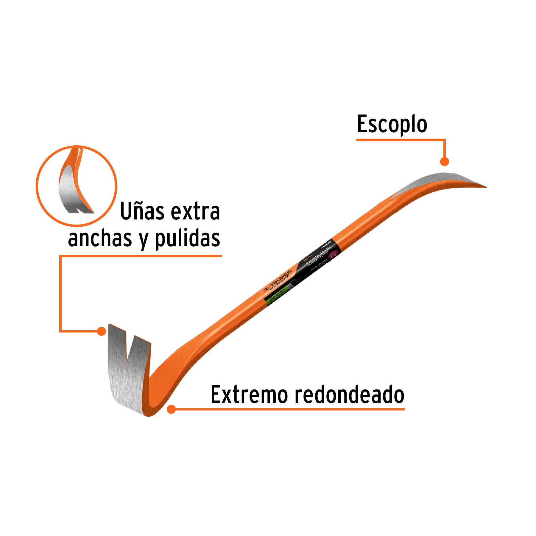 Barreta De U A De X Cm Truper Expert Barretas De U A