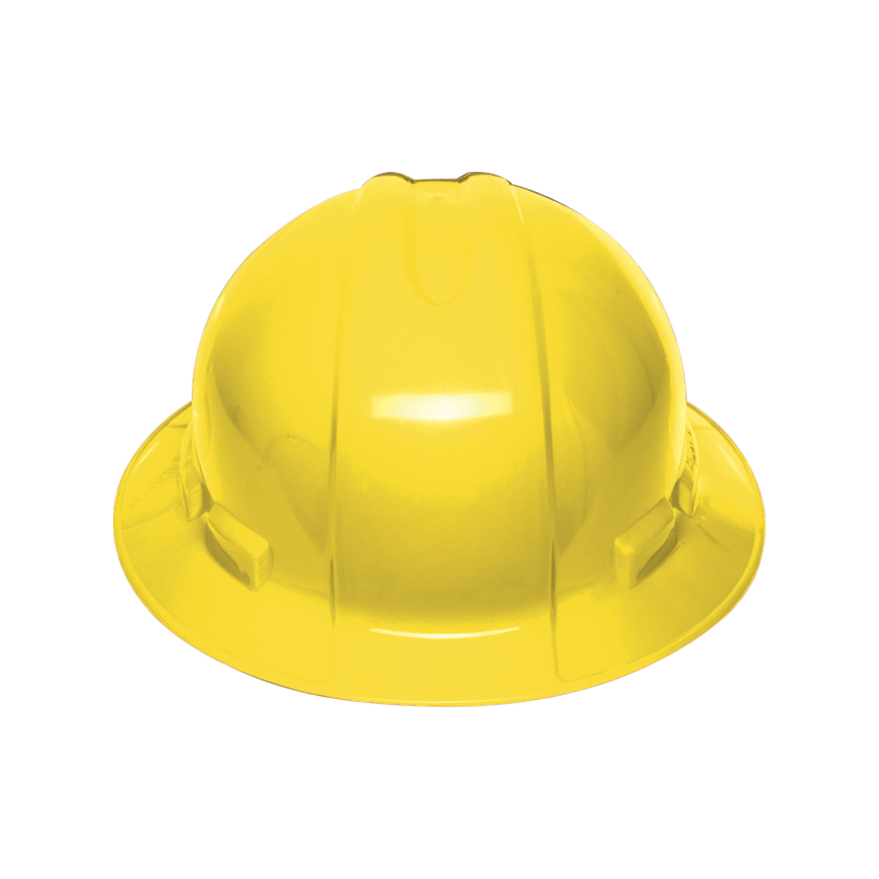 10566 Yellow, full brim safety Helmet