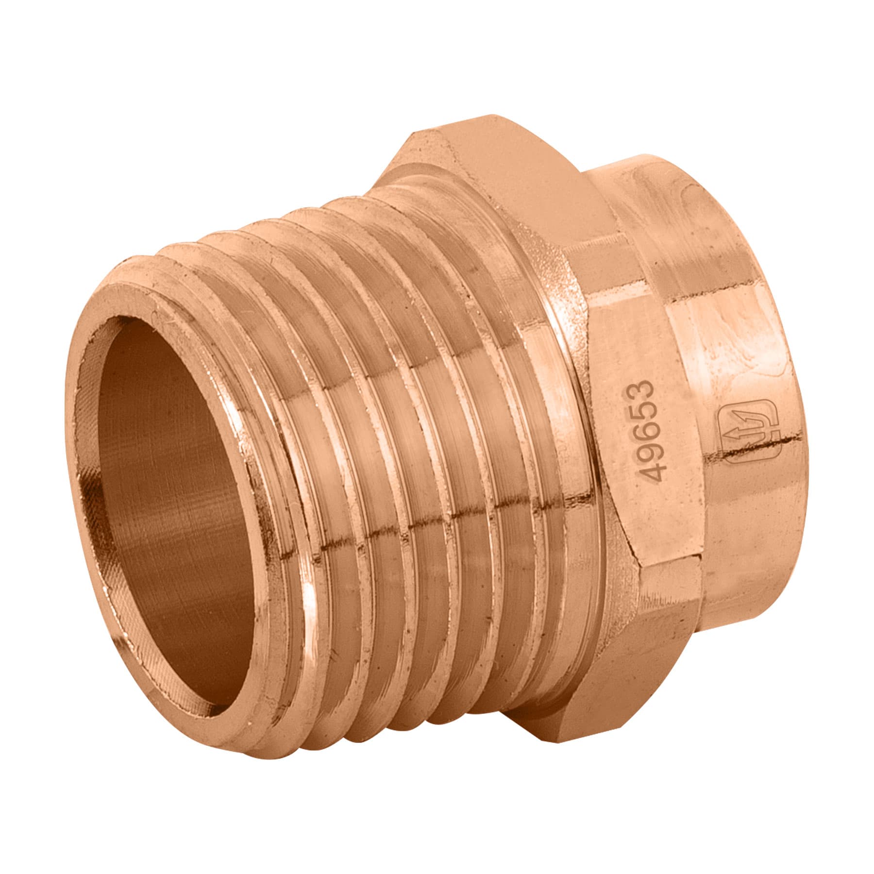 49653 1/2" MALE COPPER CONNECTOR