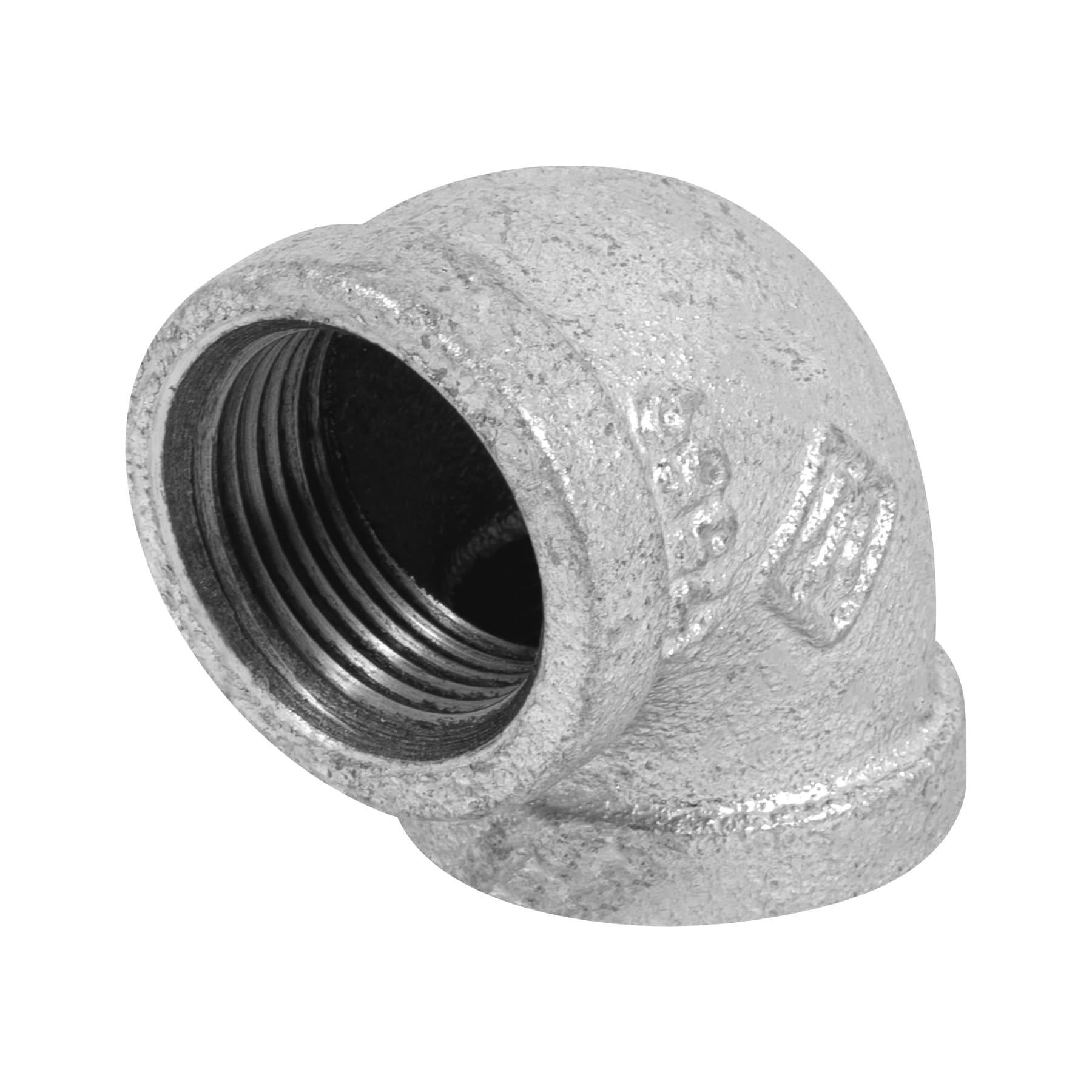 47559 Codo 90° acero galvanizado de 1", Foset