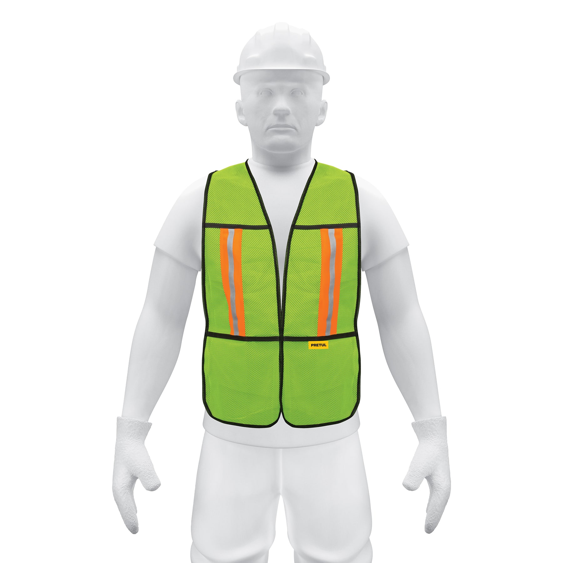 21026 Green safety vest