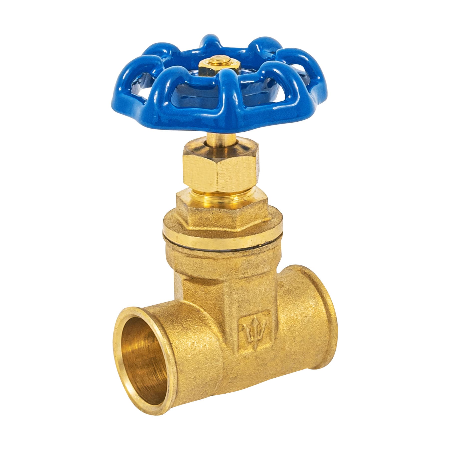 49024 3/4" Weldable, brass gate valve