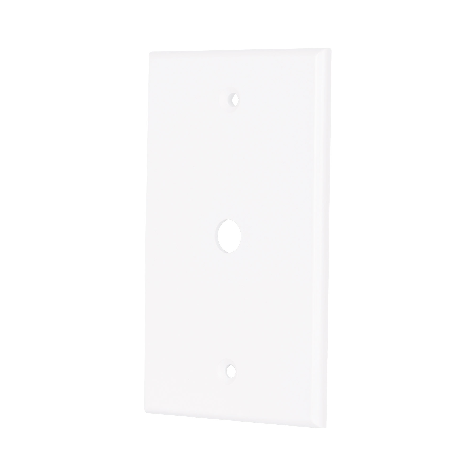 49711 Placa pasacable de ABS blanco Std