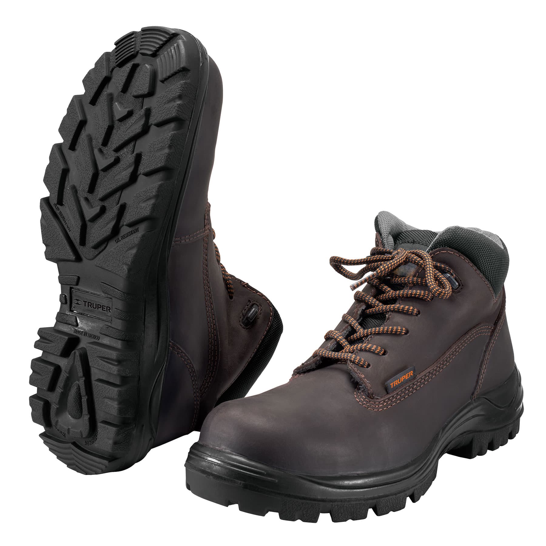 17852 # 9 Brown, industrial safety shoes