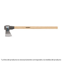 Hacha media labor 4 lb con mango de madera de 36",Truper