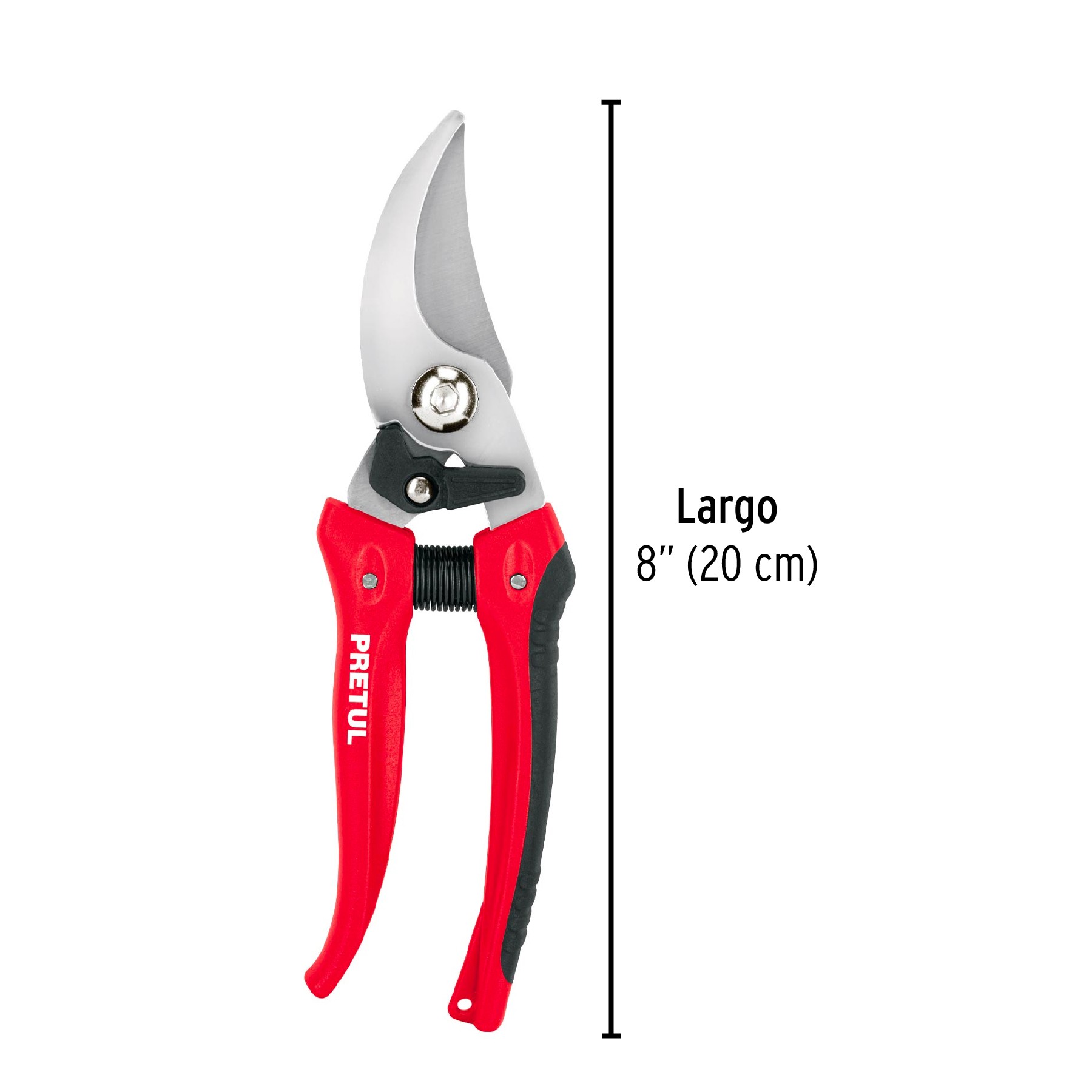 Tijeras para Poda de 8 1/2 pulgadas de Acero Templado (IVA 16