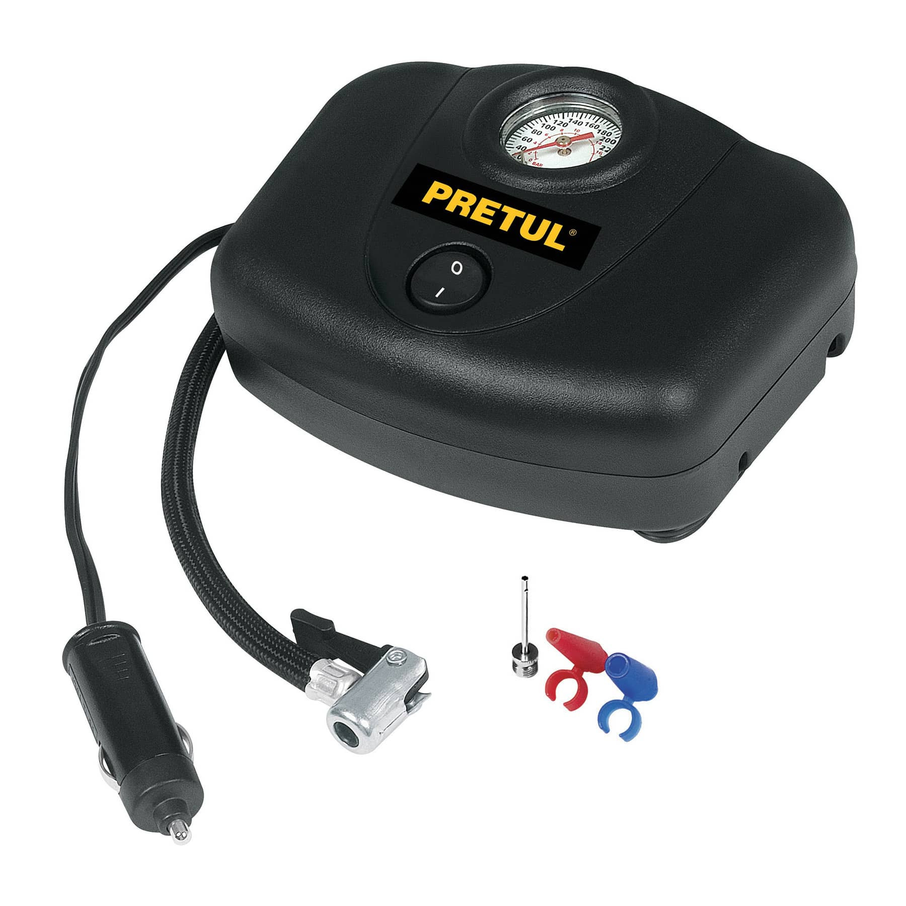 Compresor de aire para auto, 12 V, Pretul