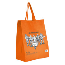 Bolsa ecológica naranja de 38 x 49 cm, Truper