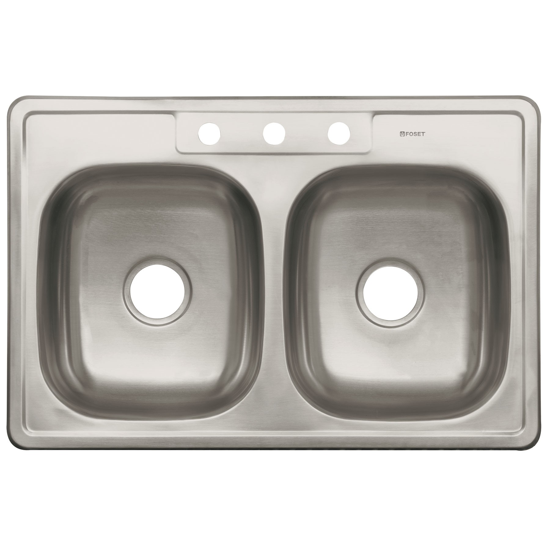 Fregadero Cocina Empotrar 2 Tinas 84x56x15 Eb Técnica M11022 Color Gris