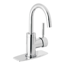 Monomando corto para lavabo, cromo, Foset