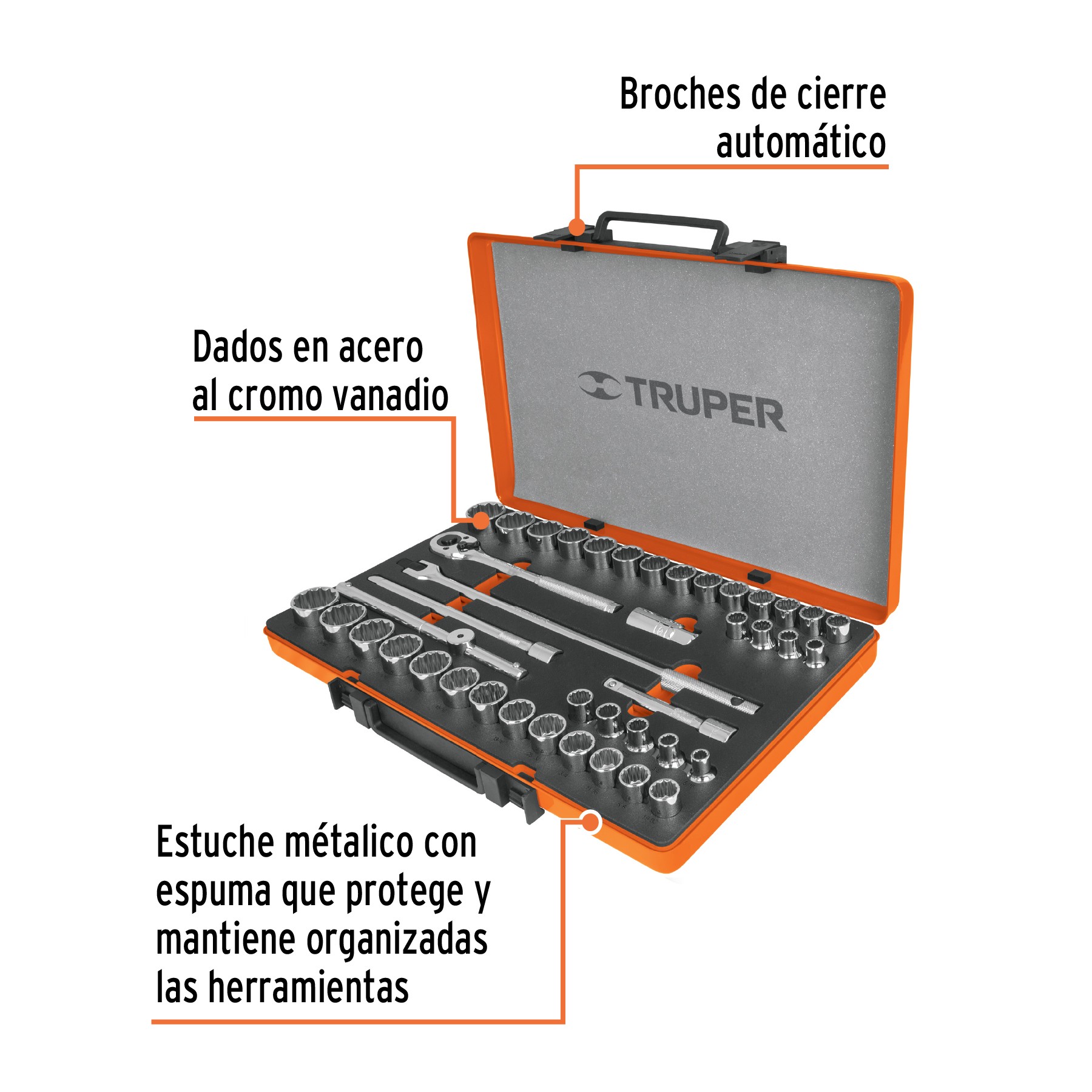 Juego De Herramientas Cuadro Std Y Mm Para Mec Nico Juegos De Autocl Y De Herramienta