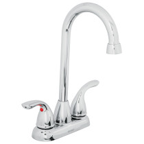 Mezcladora 4" cuello tipo bar para lavabo, Foset