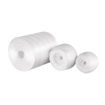 Rollos de rafias color blanco, calibre 2.2 g/m