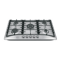 Parrilla gas empotrable 90cm, 5 quem, acero inox, Riviera