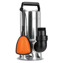 Bomba sumergible acero inoxidable, agua sucia, 1HP, Truper