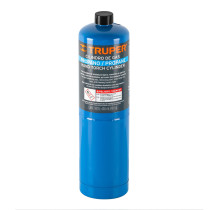 Cilindro de gas propano de 400 g, azul, Truper