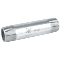 Niples de acero galvanizado, 3/4"