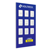 Exhibidor de Línea Basic armada, Volteck