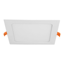 Luminarios empotrados cuadrados de LED, ultra delgados 1.2 cm de altura, luz cálida