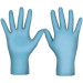 Guantes multiusos desechables de nitrilo, azules, en caja