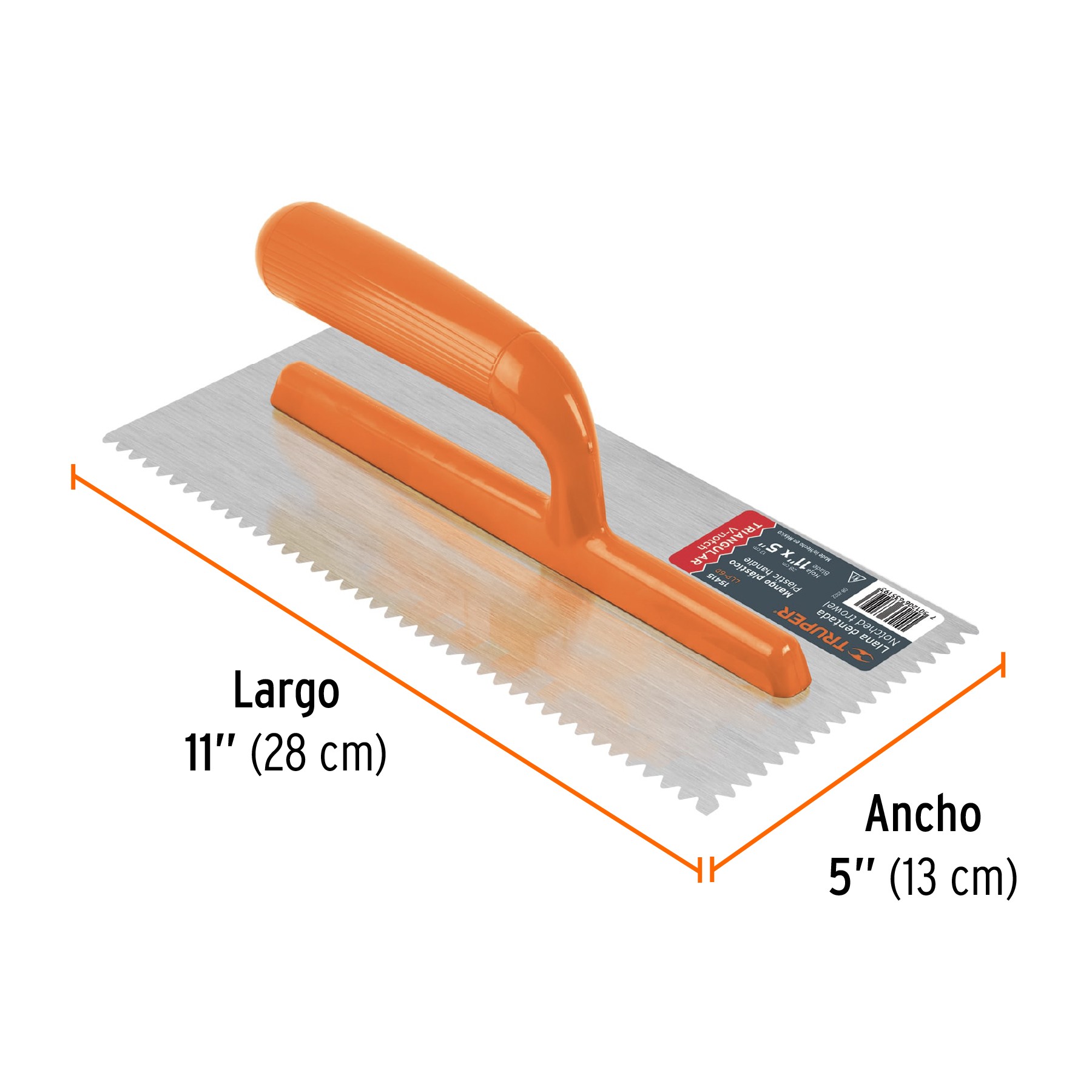 LLANA DENTADA M/PLAST No. 15415 TRUPER