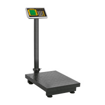 Báscula electrónica de plataforma, plegable, 200 kg. Pretul