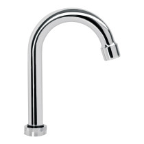 Cuello tipo bar para mezcladora de lavabo, cromo, Basic