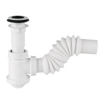 Céspol de bote 1-1/4", contra, polipropileno, para lavabo