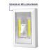 Luz LED 200 lm para pared con interruptor con 3 pilas AAA