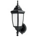 Arbotante de LED 8 W tipo farol soportado negro, Volteck