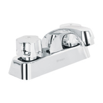 Mezcladora plástica 4" para lavabo, manerales standard